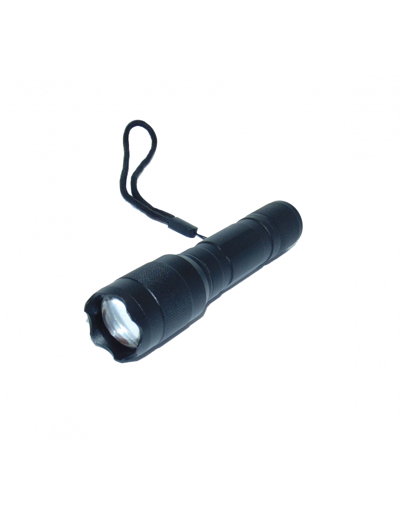 Lanterna metalica TED Electric LED CREE 10W zoom include 1 acumulator 18650 Li-Ion si cablu de incarcare micro USB FL-T002TED