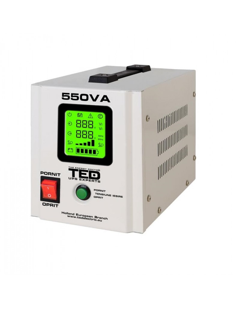 UPS pentru TED Electric / 300W Runtime extins utilizeaza 1 acumulator ProElectrice